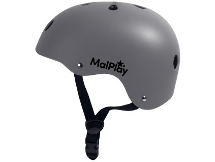 Dětská cyklistická helma SafeKiddo ŠEDÁ