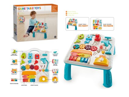 Vzdělávací stolek s lampičkou