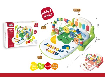 Hrací dečka s piánkem Hrošík