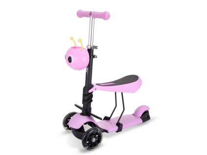 Koloběžka beruška růžová