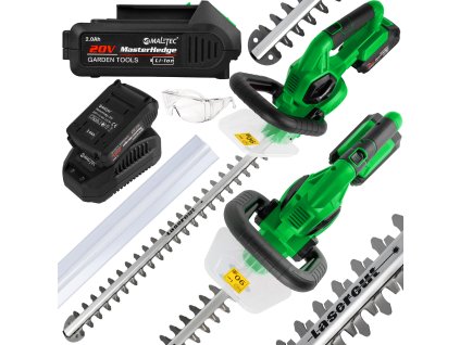 MalTec Akumulátorové nůžky MasterHedge-20V 58 cm