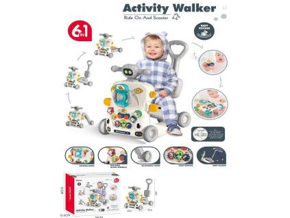 Chodítko tlačítko + jezdítko stůl interaktivní MOTOR