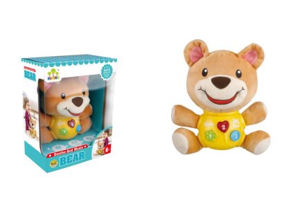 Interaktivní plyšový medvídek se světlem a zvukem