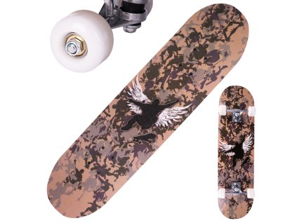 Skateboard s oboustranným potiskem Galaxy Freedom