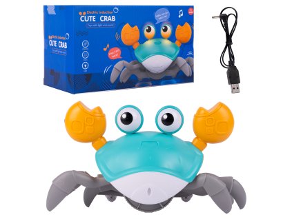 Interaktivní plazící se krab + akumulátor
