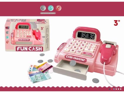 Pokladna Fun Cash Pink