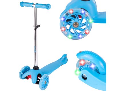 Tříkolová koloběžka modrá