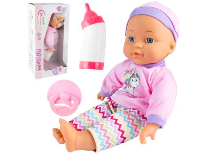 Panenka miminko 30 cm v oblečku s příslušenstvím