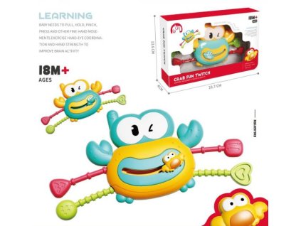 Smyslová hračka Krabík