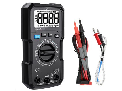 MalTec Měřič Proudu MasterMultimetr + Kabely