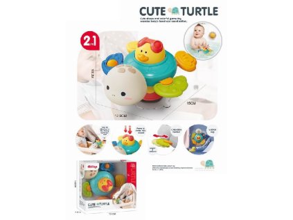Senzorická želva s otáčecí kachničkou