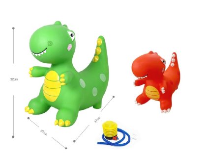 Nafukovací dinosaurus zelený