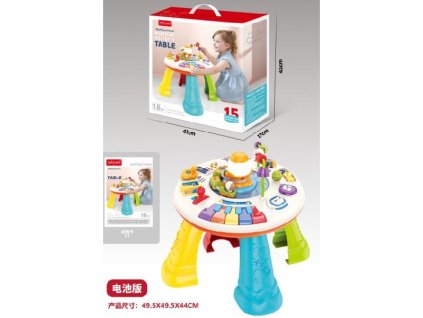 Interaktivní stolek pianinko a vláček