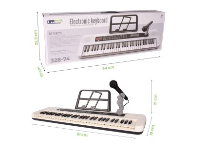 Elektronické varhany 61 kláves