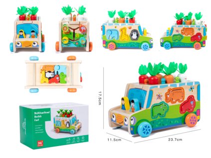 Autíčko mrkev třídič