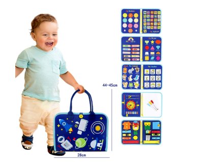 Puzzle v tašce chlapec