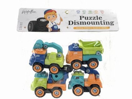 Sada stavebních vozidel DIY