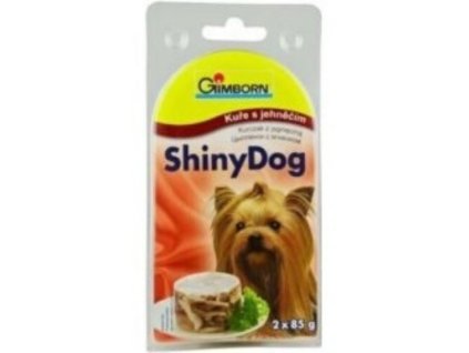 Shiny dog 2x85g kuře+jehně/8ks