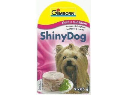 Shiny dog 2x85g kuře+tuňák/8ks
