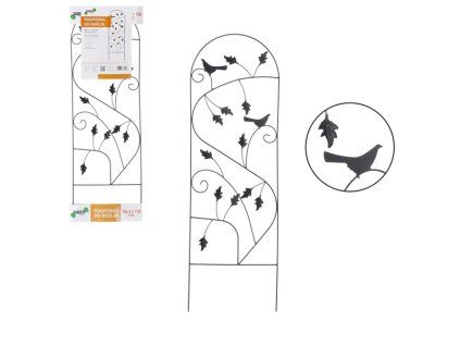 Opora pro rostliny 38.5 x 118 cm černá