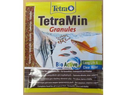 Tetra min granules 15g sáček/25ks AKCE