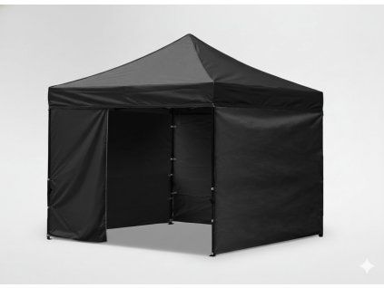 Obchodní stan 3 x 3 m černý