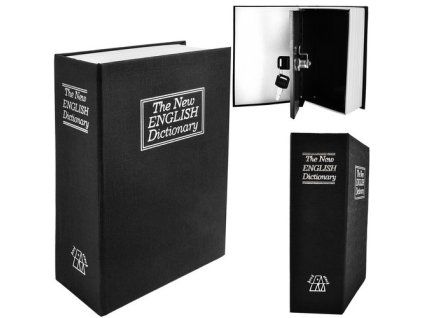 Trezor - krabička ukrytá v knize 18cmx11,5cm