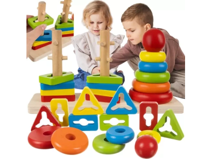 Sorter - dřevěné puzzle Kruzzel 19870