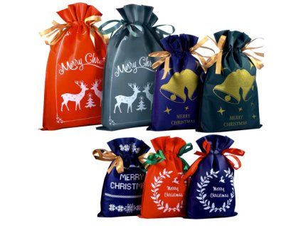 Vánoční tašky - sada 8 ks. Ruhhy 22251