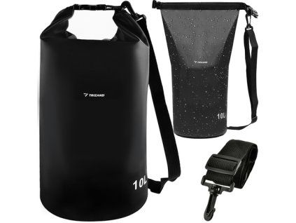 Voděodolný vak 10L černý 23565