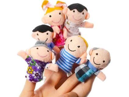 Sada loutek - 6 ks. 22391