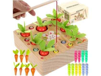 Dřevěná hra - Kruzzel 2v1 24745