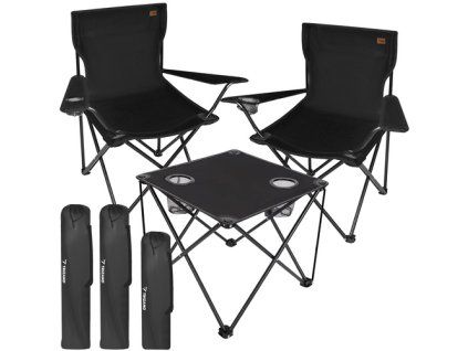 Rybářský stůl + dvě židle 25468