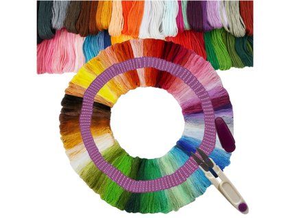 Vyšívací sada Floss - 150 barev 25662