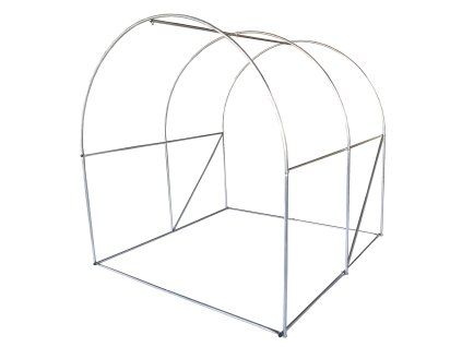Konstrukce zahradního tunelu 2segmentová 2 x 2m