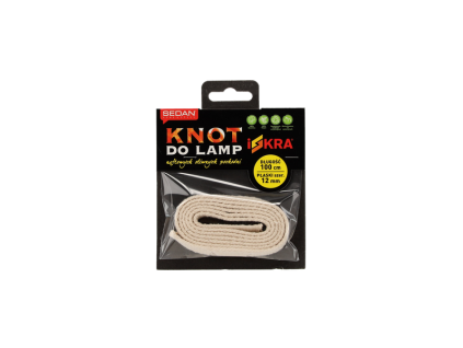 KNOT DO LAMP NAFTOWYCH PŁASKI -12mm*0666