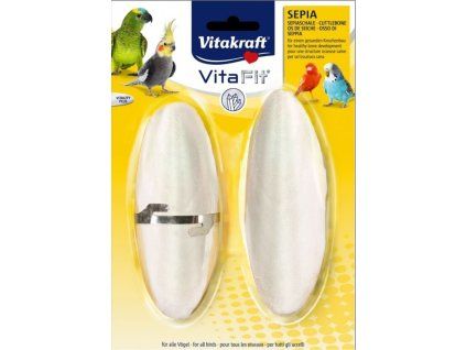 Vitakraft Sépiová kost 2ks karta 10cm (+/-3cm)  AKCE