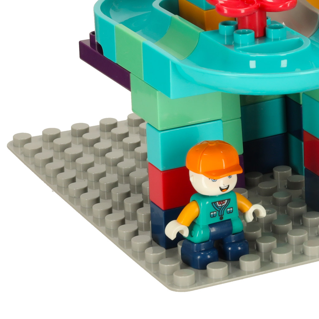 Kreativní bloky dinosauří park kuličková dráha 147sz