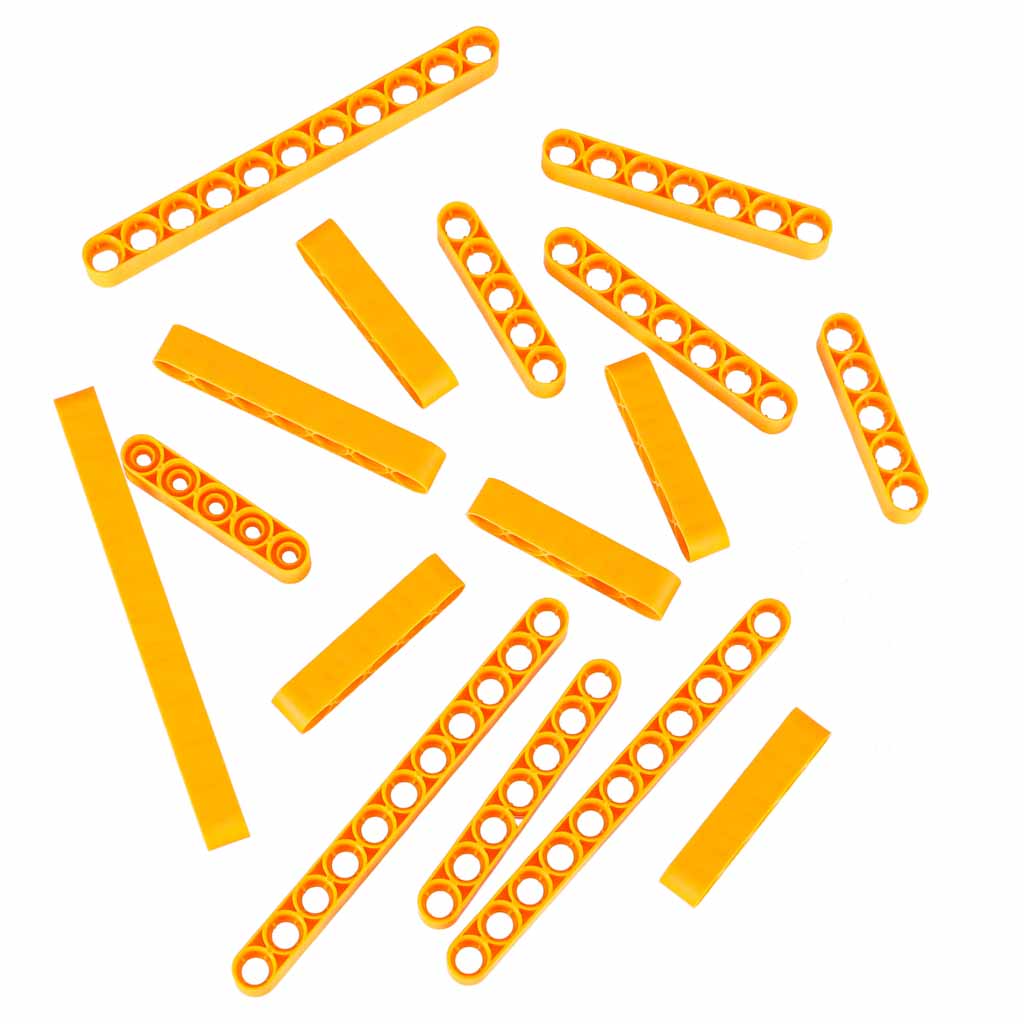 Stavební bloky pro stavbu mobilu s motorem 116 kusů