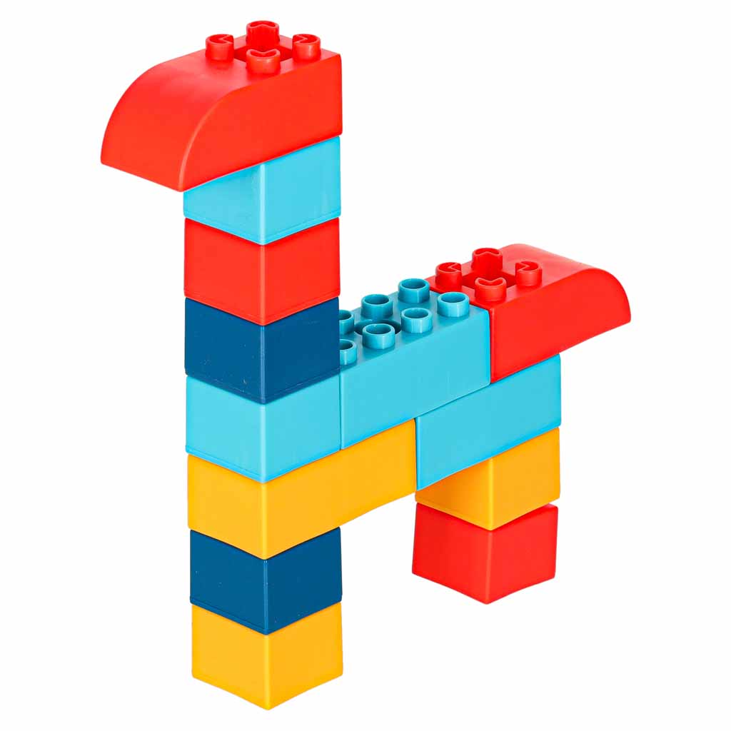 Stavební bloky pro stavbu mobilu s motorem 116 kusů