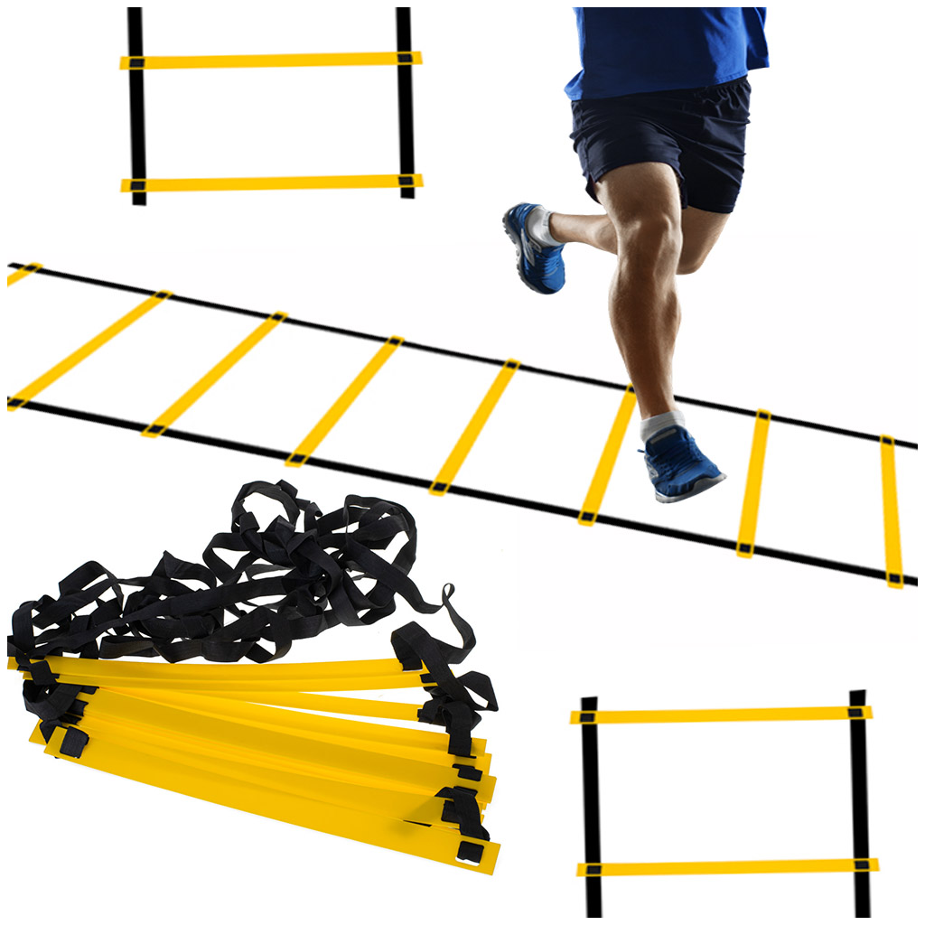 Koordinační gymnastický tréninkový žebřík žlutý