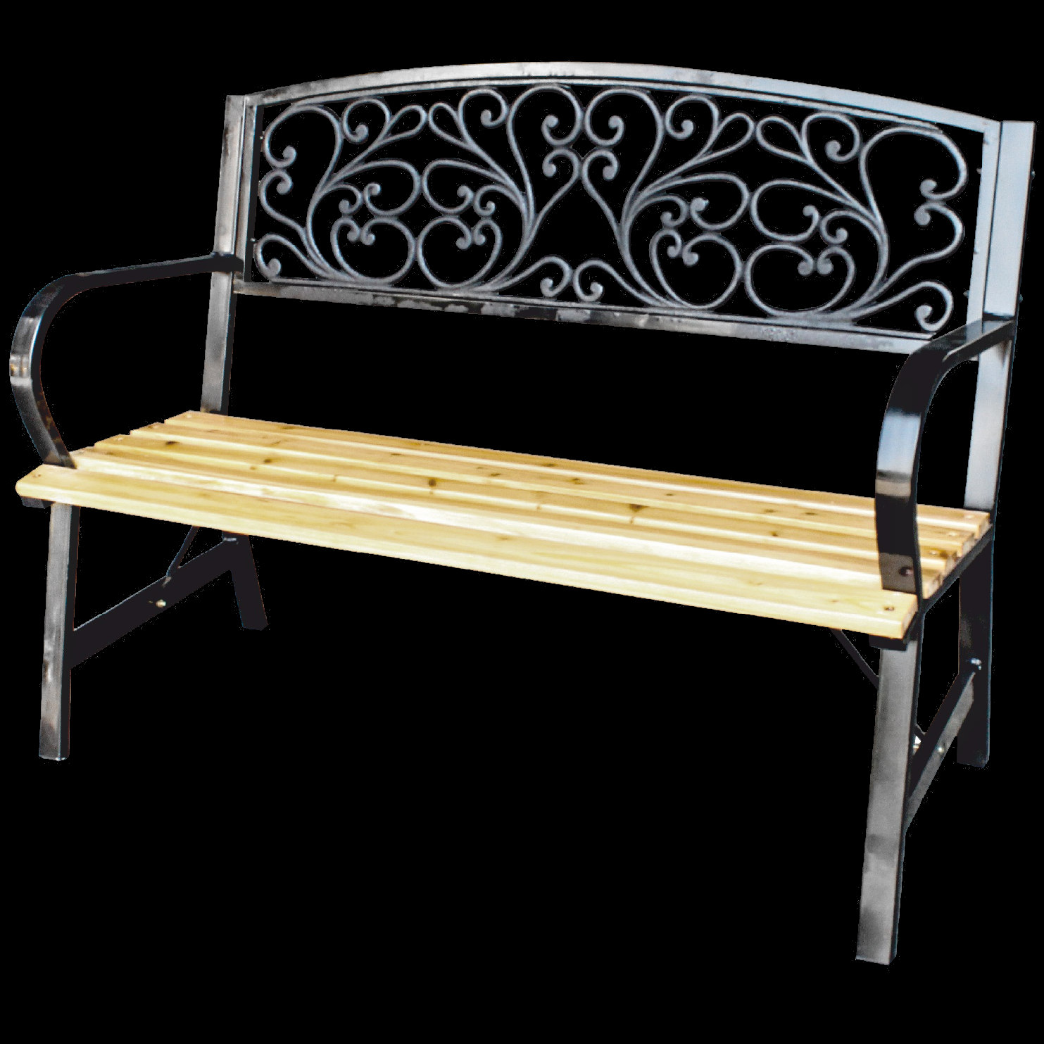 Lavička do zahrady 120 x 56 x 87 cm