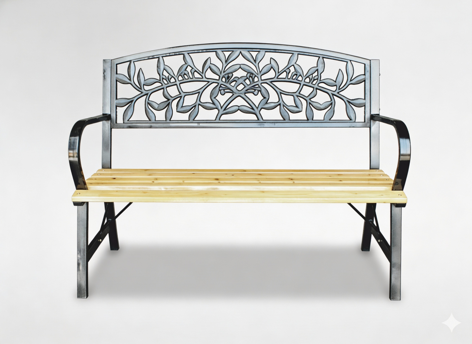 Lavička do zahrady 120 x 56 x 89 cm