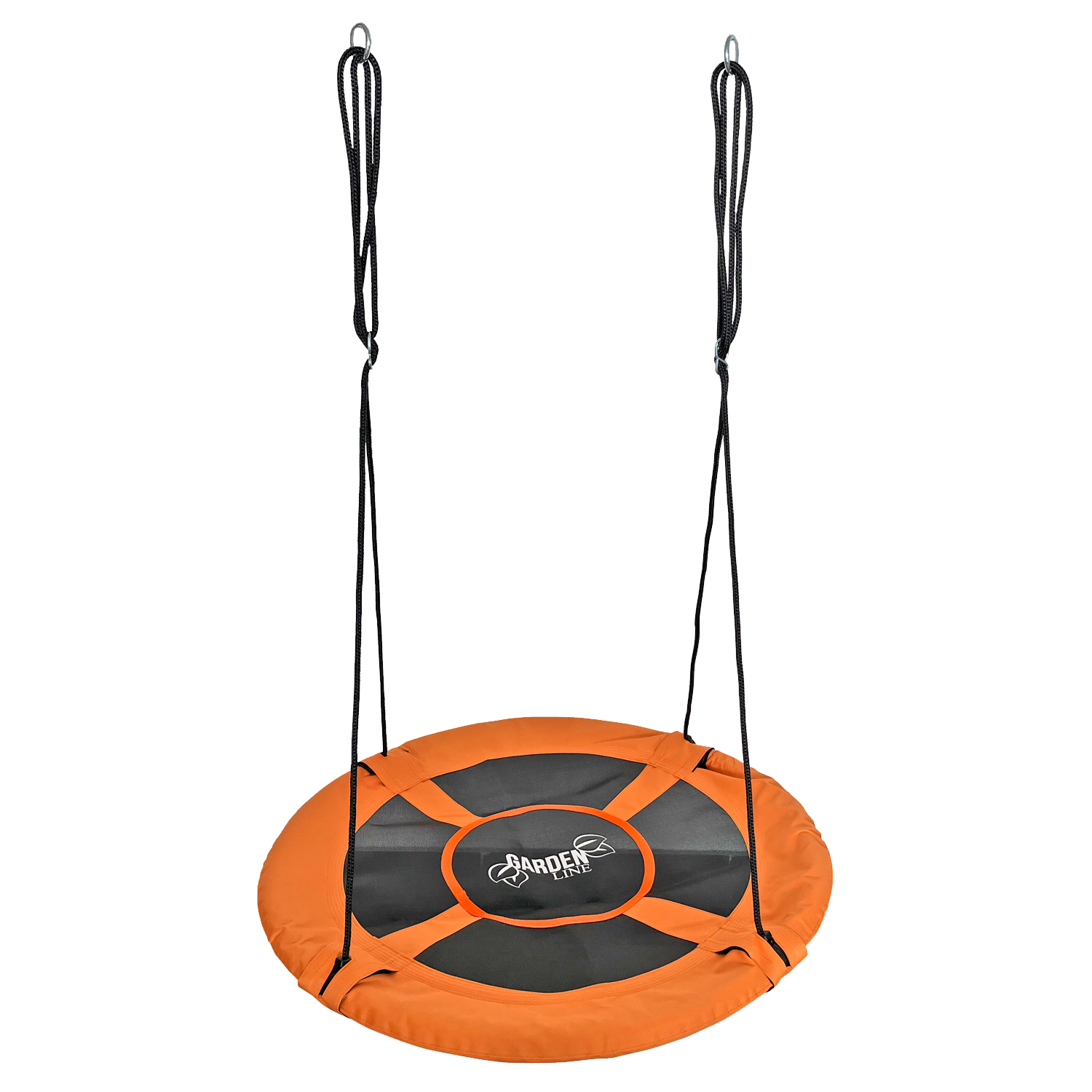 Houpačka - Čapí hnízdo - průměr 100 cm - oranžová