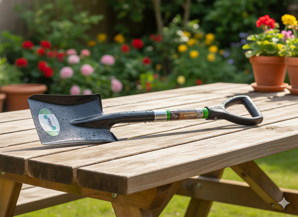 MINI LOPATA S OCELOVOU TYČÍ