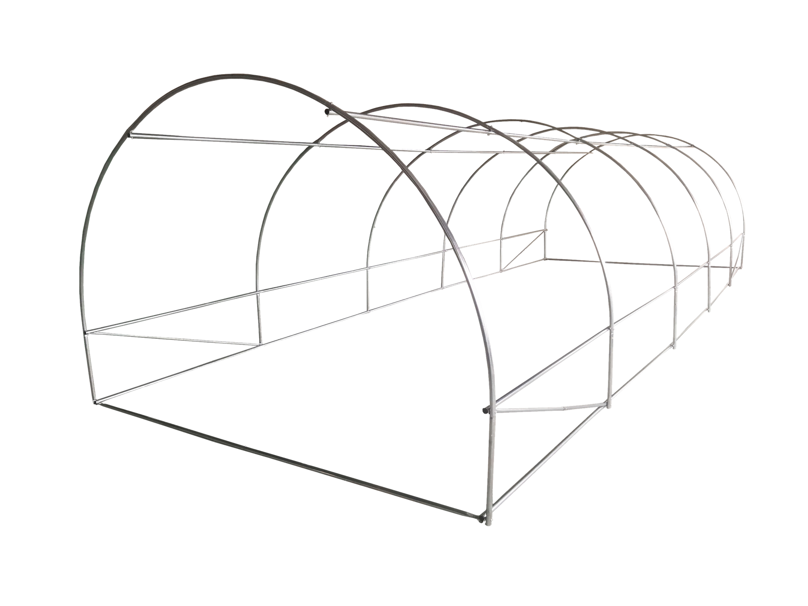 Konstrukce zahradního tunelu 5segmentového 8 x 3m