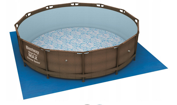 Plachta 2 x 3 m (+/- 5%) 50GSM 3%UV Modrá *4072