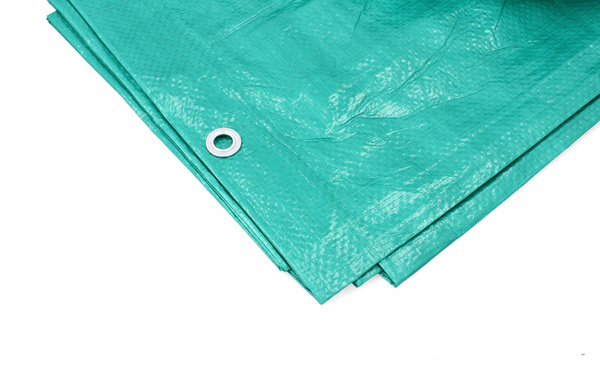 Plandeka 4 x 4 m (+/- 5%) 70GSM 3%UV zelená