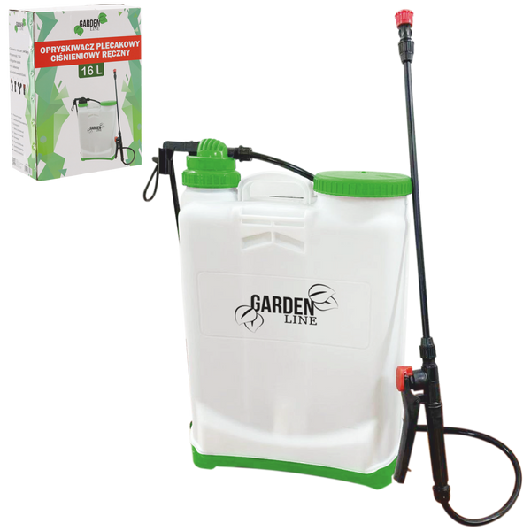 Tlakový ruční zádový postřikovač 16 L