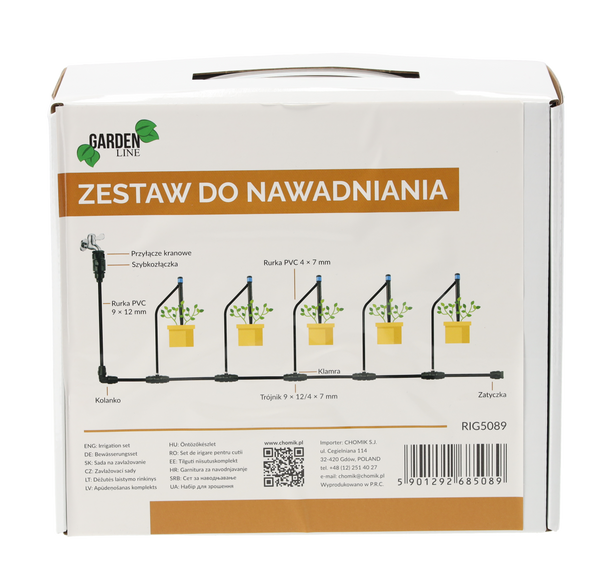 Sada pro kapkovou závlahu s 10 ks postřikovačů